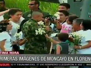 Reencuentro de la familia Moncayo con Pablo Emilio