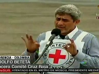 Adolfo Beteta, representante de la cruz roja