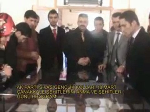 Ak Parti Gençlik Kolları Şehitler Anıtı ve Şehitlik ziyareti