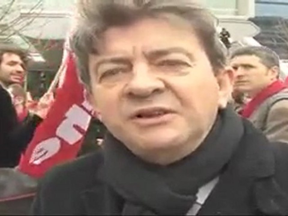 Melenchon : Les journalistes ont de petites cervelles