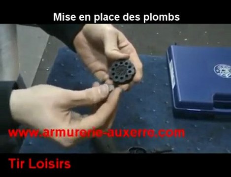 Essai du Revolver Smith&Wesson 586 a plomb, Co2