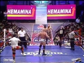 Blue Panther, StrongMan, Toscano v Averno, Ephesto, Mephisto