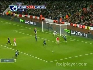 Arshavin : Arsenal - West Ham