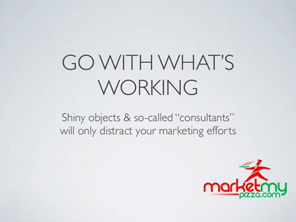 Pizza Online Marketing Tips - Marketing Works