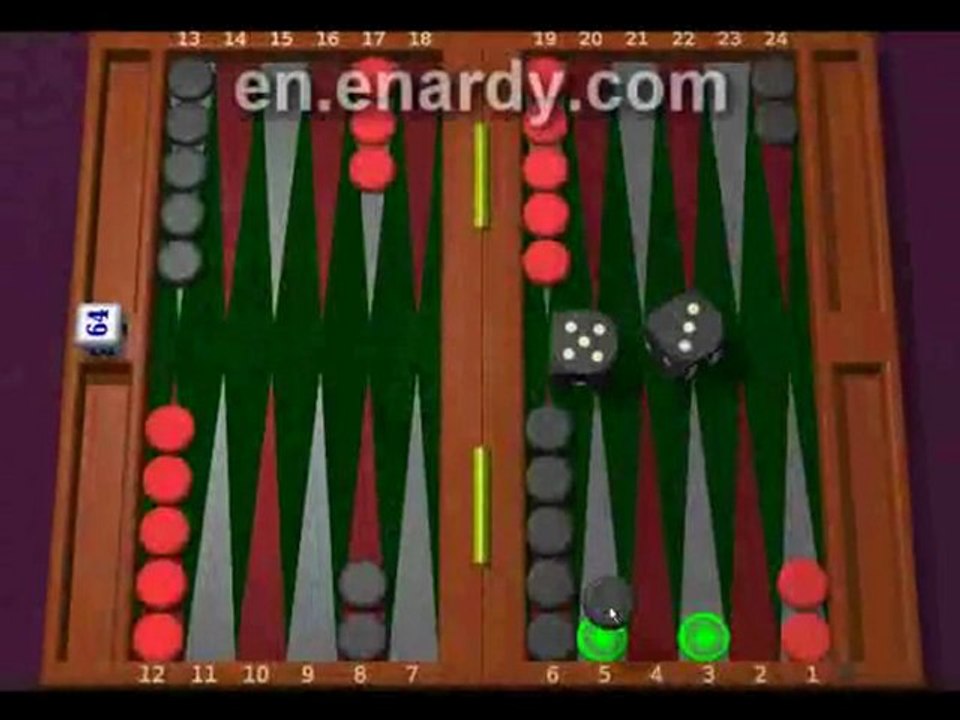 Backgammon Instructions: First Move