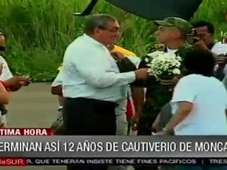 Terminan 12 años de cautiverio de Pablo Emilio Moncayo