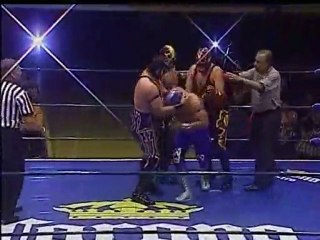 Ángels (Azteca, Oro, Plata) vs Cancerbero, Nosferatu, Raziel