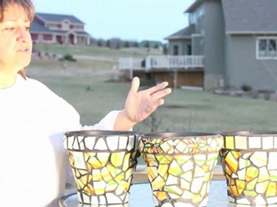 How To Make Mosaic Pots