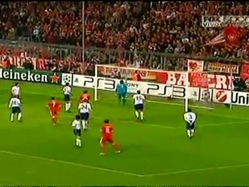 Bayern Münih :2-1: Manchester United 30.03.2010 Highlights