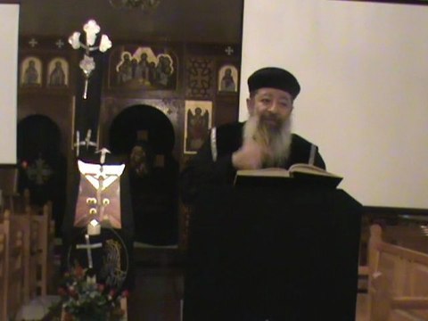 Sermon P.Moussa Wahib-Semaine Sainte 2010:Veille Mercredi St