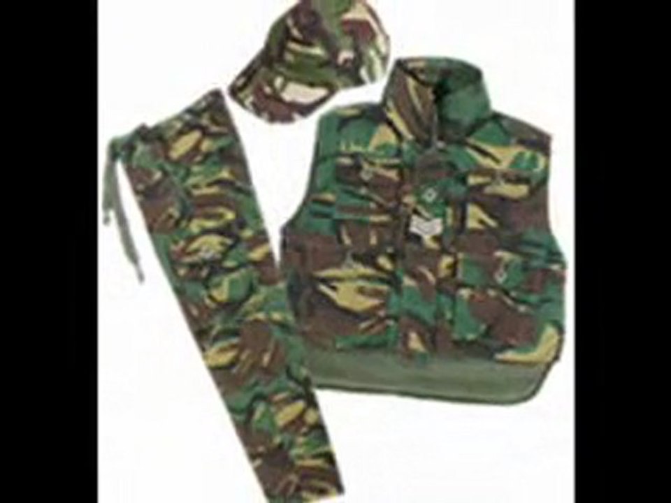 Army Surplus Buying Weapons and Clothing