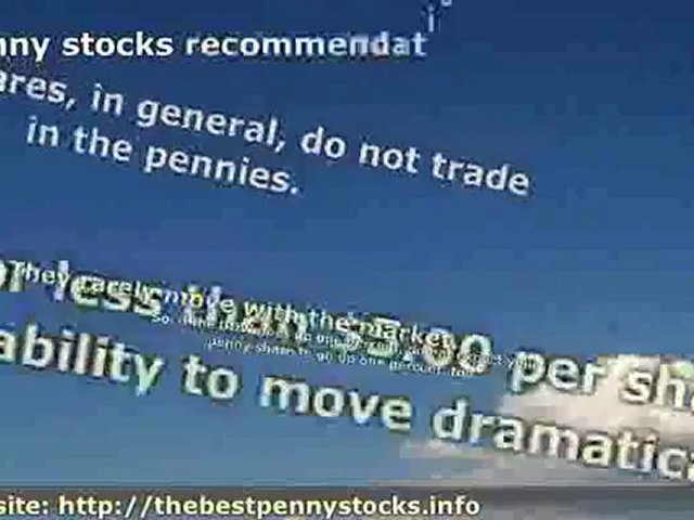 penny stocks to invest in 2010