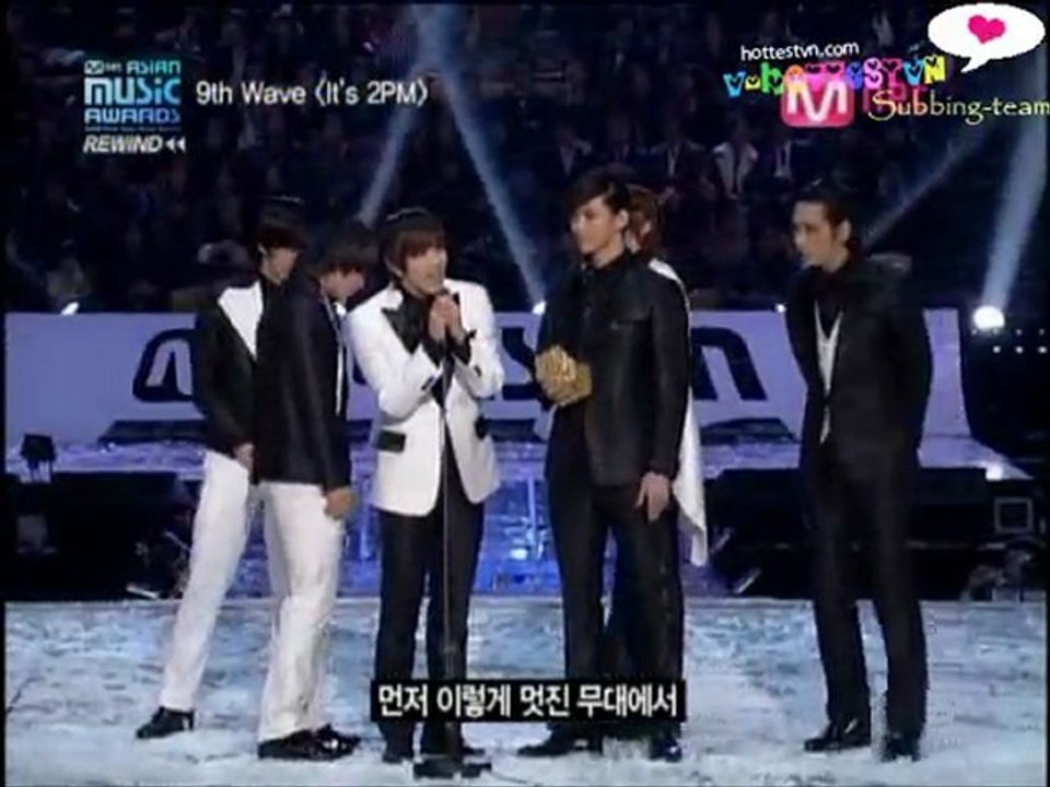 [Vietsub]091126 M.net MAMA Behind Story 2PM