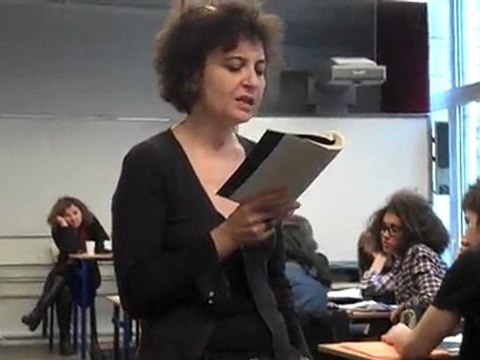Lecture turque au Lycée Sévigné