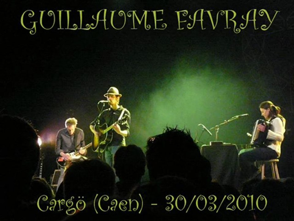 Guillaume Favray au Cargo