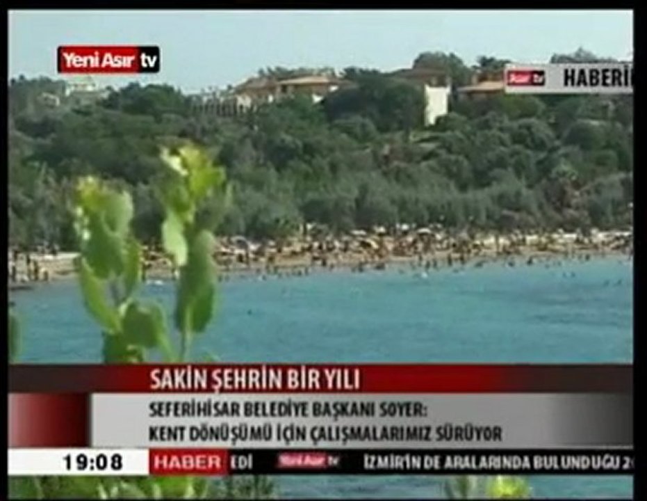 Başkan Tunç Soyer 30 Mart 2010 Yeniasır TV Ana Haber Bülteni