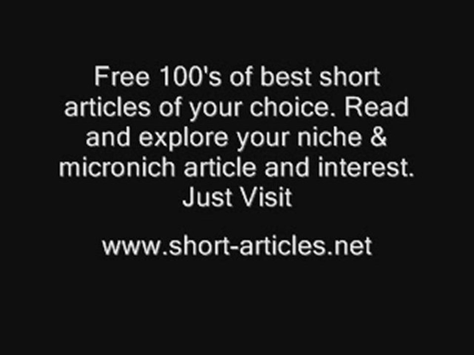 Short Articles