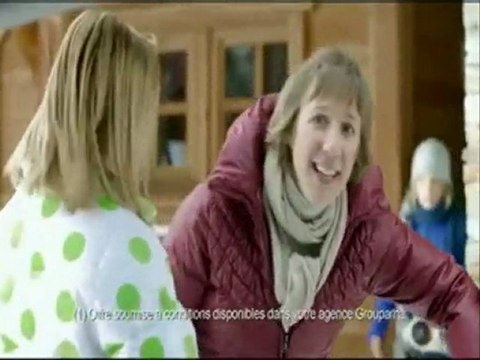 Pub Groupama avec Alain Prost