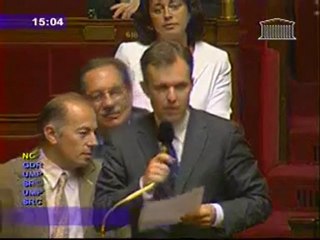 F. de Rugy interpelle N. Berra sur le coût de la dépendance.