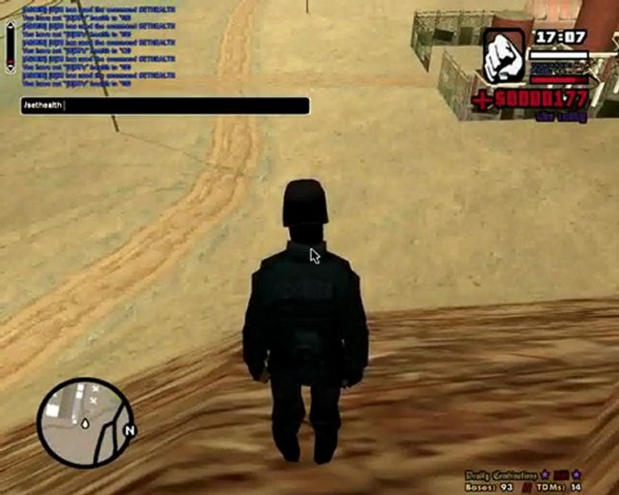 ladmin /sethealth abuse proof