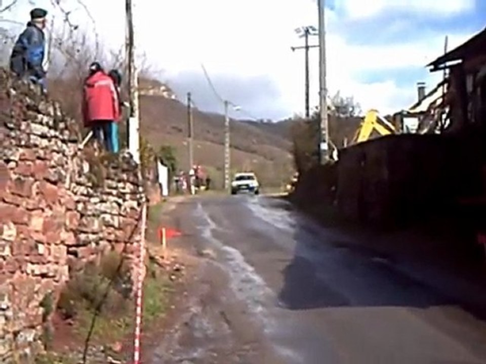 Rallye du Vallon de Marcillac 2010 equipage Vialla/Paupiere