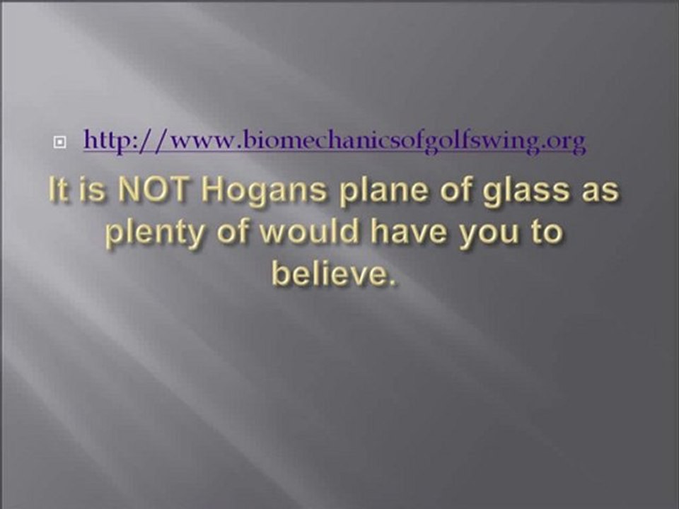 Golf Swing Secrets - Get a Better Golf Swing