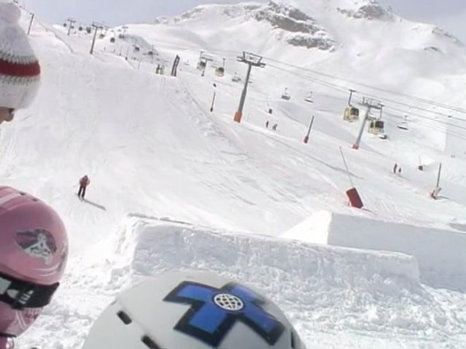 Emma HOGLAND, Salomon Jib Academy 2010, Méribel