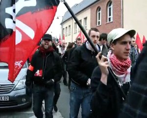 27/03/10 - Manifestation antiracisme/antifaciste à Chauny 02