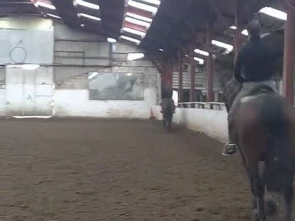 mon balou et sandy" ca c est un bon cheval de 6 ans"