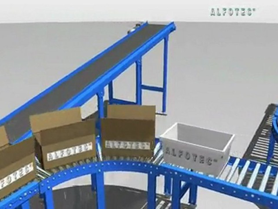 Stückgut-förderanlagen von alfotec