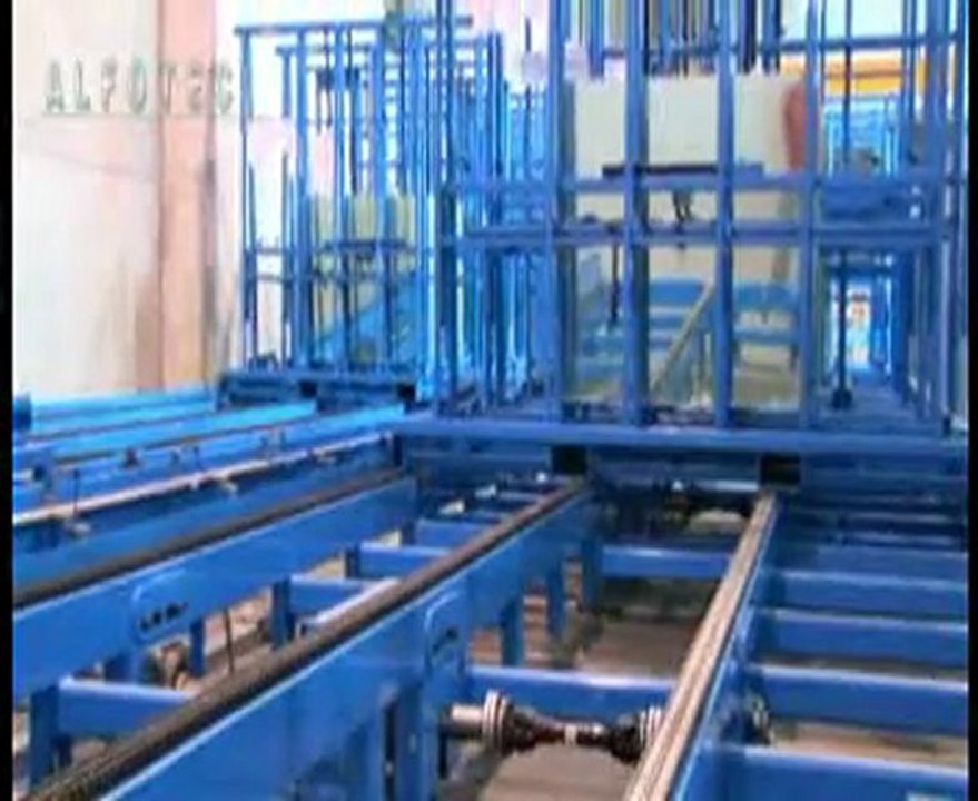 Kettenförderer Anlage von ALFOTEC