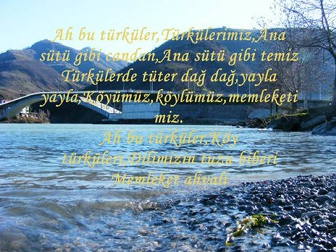 Türküler Dolusu şiir... Ahmet YAVUZ