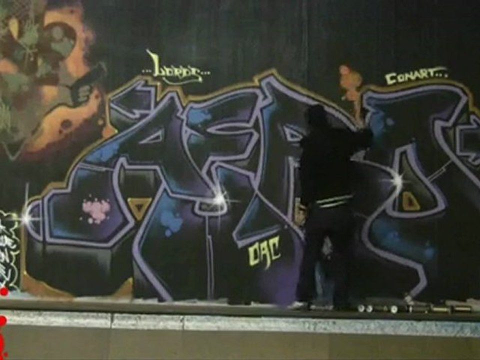 Caleb Aero Paint Our Town Aerosol Art Tour 2010