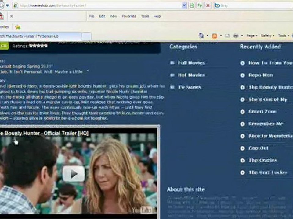 Watch The Bounty Hunter Online