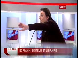 Marc-Edouard Nabe sur l′anti-édition (Public Sénat)