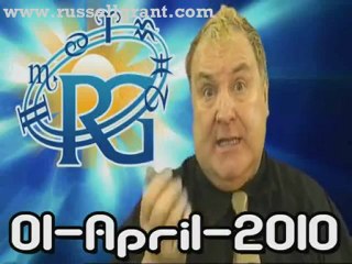 RussellGrant.com Video Horoscope Taurus April Thursday 1st