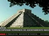 Recuperan terrenos de zona arqueológica de Chichen Itzá