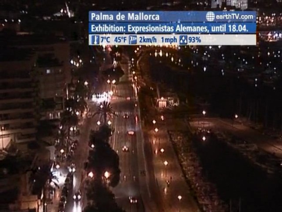 Paris - France, Sydney - Australia, Honolulu - USA, Palma de Mallorca - Spain, Melbourne - Australia, Muscat - Oman, Niagara Falls - Canada