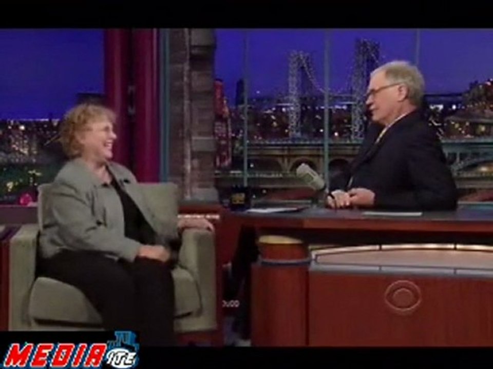 Letterman's Tea Party Guest - No fringe here!!! Eyeblast.tv