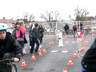 La sécurité  routière à l'école langevin du CATEAU