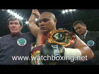 see Friday Ahunanya vs David Tua Boxing live online March