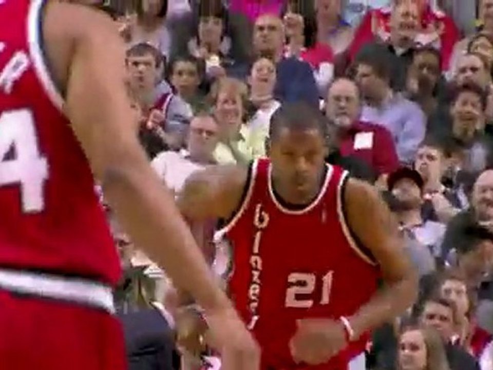 Marcus Camby talks about the Blazers clinching a playoff spo