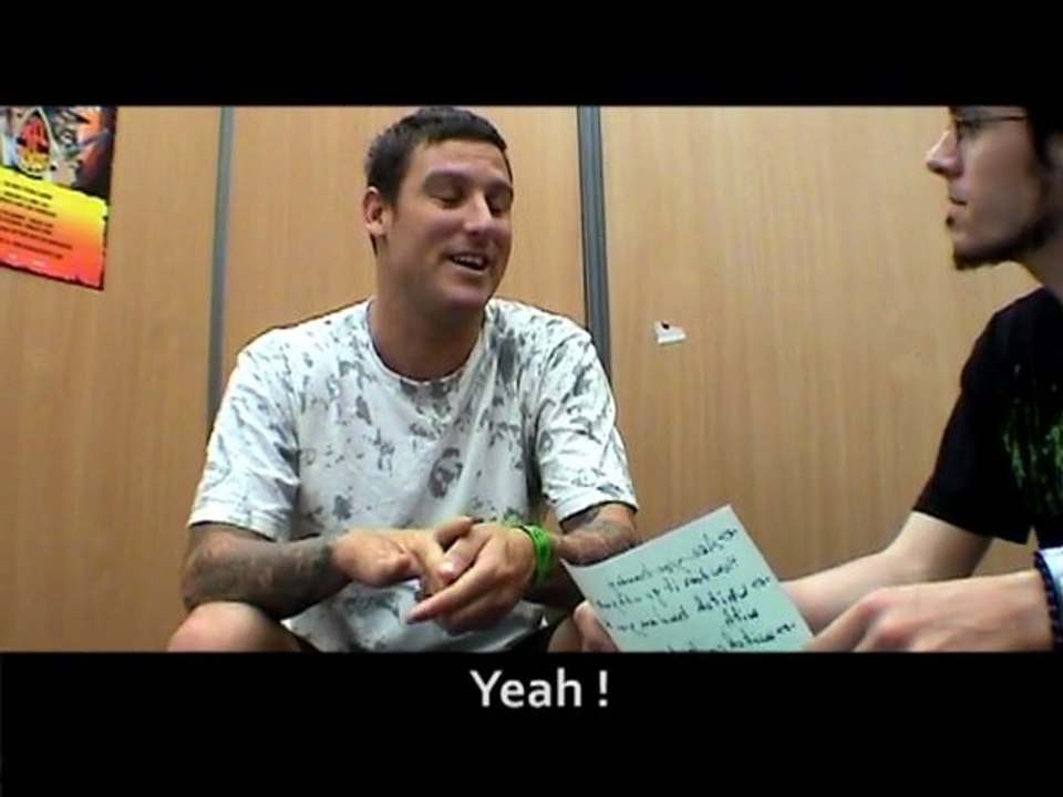 interview PARKWAY DRIVE - HELLFEST 2009