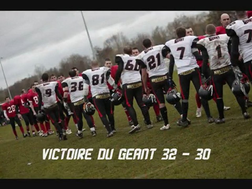 Victoire du Géant 32 - 30 face aux Coyotes