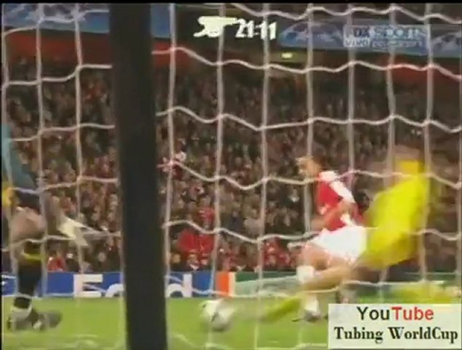 برشلونة وارسنال 2-2