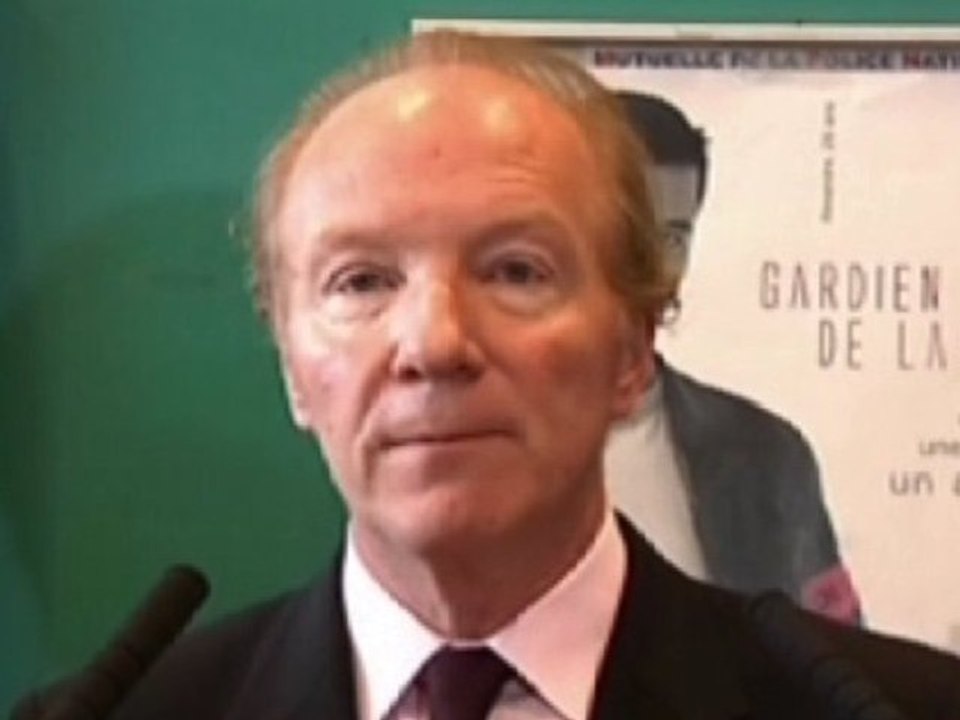 Hortefeux: "les crapules ne feront pas la loi dans les quart