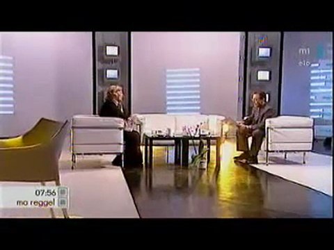 Morvai Krisztina - 2010. március 31, MTV - Ma reggel