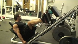 The 50,000 lb Leg Press Routine- Fitness Model Micah LaCerte