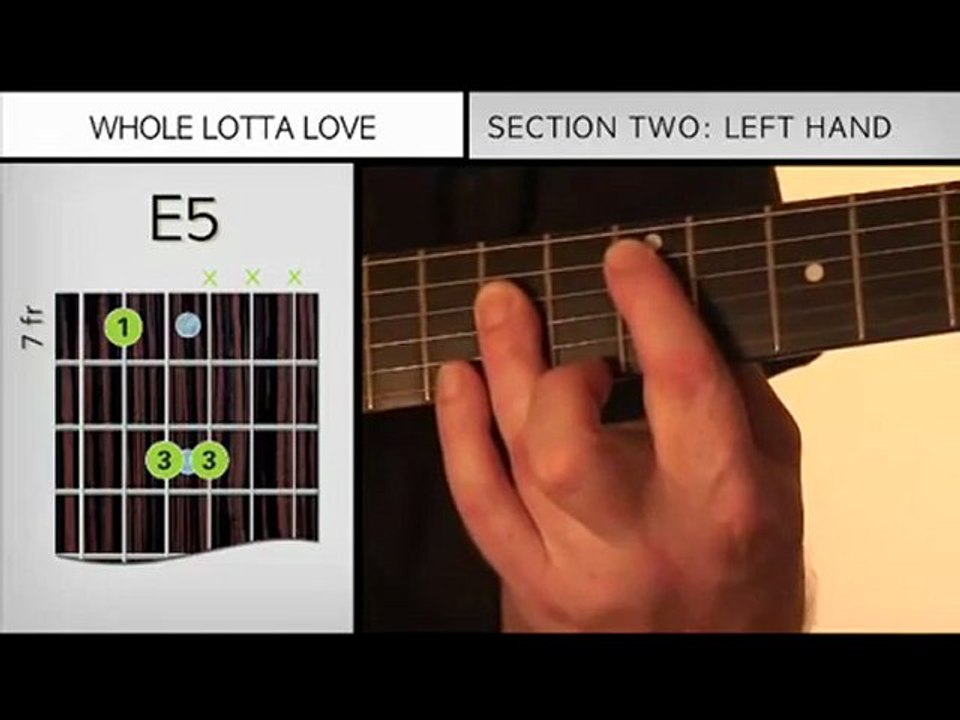 Led Zeppelin Whole Lotta Love - learn the Classic Riff!
