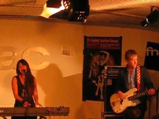 emilie simon, rocket to the moon , live,showcase,fnac, 2009